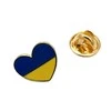 Metalinis ženkliukas „Ukrainos vėliava“, „Širdelė Ukraina