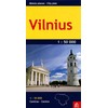 Miesto planas Vilnius 1: 50 000