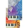 Muzikos (meno) pažymių knygelė 44psl.