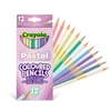 Pasteliniai spalvoti pieštukai 12vnt.