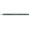 Pieštukas Faber-Castell 9000, H, be trintuko, padrožtas
