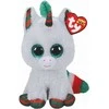 TY Pliušinis žaislas SNOWFALL - unicorn Christmas reg