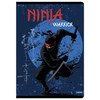 Sąsiuvinis(platus) A5 12 lap. 80 g linija NINJA WARRIOR