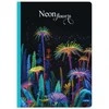 Lastva Sąsiuvinis(platus) A5 60 lapų 80g linijomis NEON FLOWERS