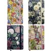 Užrašų knygelė A6, kietu viršeliu, linija, Flowers, 80 lapų