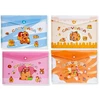Vokas plastikinis A4 su sagute 016mm CAPYBARA įvairių spalvų