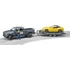 BRUDER automobilis RAM 2500 Power Wagon su priekaba, 02504