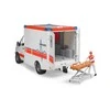 BRUDER greitosios pagalbos automobilis su figūrėle, 02536