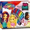 COLORINO CREATIVE kreidelės plaukams 10 spalvų, 68635PTR