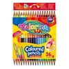 COLORINO CREATIVE Trikampiai spalvoti pieštukai 18 vnt/36 spalvų, 68512PTR