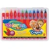 COLORINO KIDS veido puošybos kreidelės, 12 spalvų, 32650PTR