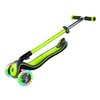 GLOBBER paspirtukas Elite Deluxe Lights, laimo žalios spalvos, 444-406