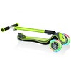 GLOBBER paspirtukas Elite Deluxe Lights, laimo žalios spalvos, 444-406