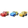 Mattel CARS 3 automodelių rinkinys Mini Lenktynininkai, 3vnt., GKG01