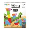 Teka PEOPLE BLOCKS Magnetinių kaladėlių rinkinys Zoo gyvūnai, PB321