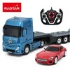 RASTAR vilkikas su automobiliu valdomas RC Mercedes-Benz Actros, asoort.,74940