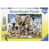 RAVENSBURGER dėlionė African friends 300vnt, 13075