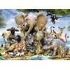 RAVENSBURGER dėlionė African friends 300vnt, 13075