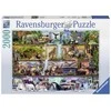 Ravensburger Dėlionė 2000 vnt. - Laukinių gyvūnų karalystė