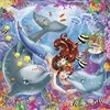 Ravensburger Dėlionė 3x49 vnt. - Žavios undinėlės