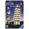 Ravensburger "3D" Dėlionė 216 vnt. - Pizos bokštas naktį