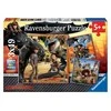 Dėlionė RAVENSBURGER rinkinys dėlionių Kaip Prisijaukinti Slibiną 3x49 det., 092581