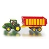 SIKU traktorius John Deere su Siloso priekaba, 1650