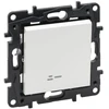 1 klavišo perjungiklis su LED indikacija Legrand Niloe Step 863116 (baltas)