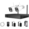 2 WIFI kamerų komplektas Longse LW5MC82B1, 5Mp, 2,8mm, 30m IR, 30m LED, žmogaus ir automobilio detekcija