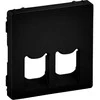 2 x RJ45 apdaila Valena Life Legrand 756422 (juoda)