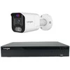 5MP raiškos IP kamerų komplektas Longse - 1- 4 kameros BMSEKL5AD-28PMSTFA12, Sony Starvis, POE, žmogaus ir automobilio detekcija, garsiakalbis, mikrofonas, švyturėliai, Kamerų kiekis: 1, Vaizdo ir maitinimo kabeliai: Be kabelių
