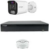5MP raiškos IP kamerų komplektas Longse - 1- 4 kameros BMSEKL5AD-28PMSTFA12, Sony Starvis, POE, žmogaus ir automobilio detekcija, garsiakalbis, mikrofonas, švyturėliai, Kamerų kiekis: 1, Vaizdo ir maitinimo kabeliai: Su kabeliais