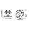 Hikvision kupolai DS-2CE79H0T-IT3ZF(C) F2.7-13.5