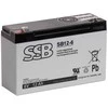 SSB SB 12-6 6V 12Ah AGM Akumuliatorius nereikalaujantis priežiūros