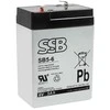 SSB SB 5-6 6V 5Ah AGM Akumuliatorius nereikalaujantis priežiūros