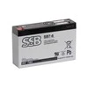 SSB SB 7-6 6V 7Ah AGM Akumuliatorius nereikalaujantis priežiūros