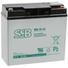 SSB Akumuliatorius SBL 18-12i 12V 18Ah, skirtas UPS APC, Ever, Fideltronik, Eaton Powerware