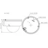 APSIAUGOJANTI IP KAMERA IPC-HDBW1439E1-A-IL-0280B-S6 Išmanus dvigubas apšvietimas - 4 Mpx 2.8 mm DAHUA