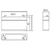 Mpl Power Elektro Mw Power MWPower MW 6V 1.3Ah F1(187) AGM akumuliatorius, 6-9 metai