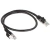 TST Masyvas PATCHCORD RJ45/0.5-Juodas 0.5m