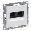 Baltas 2xRJ45 UTP 6 lizdas SUNO Legrand 721153