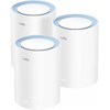 CUDYM12003PACKNAMŲ SISTEMA WI-FI MESH M1200(3-PACK) 2.4 GHz, 5 GHz, 300 Mbps + 867 Mbps CUDY