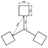 Delta BALASTINIO STIEBO PAGRINDAS MB-3/PLUS/LIGHT