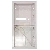 Didelis įleidžiamas metalinis korpusas nuimumu rėmeliu FLBOX280 (550x280x80mm, baltas)