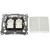DOUBLE INTERMEDIATE SWITCH DW7/2.01/X/11-SIMON54 250 V 10 A