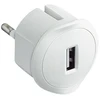 Įkrovimo lizdas USB LEGRAND 050680, (baltas, 5V 1.5A)