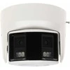 „Hikvision“ kupolinė kamera DS-2CD2346G2P-ISU/SL(C) F2.8 (balta, 4 MP, 30 m. IR, „AcuSense“, panoraminė 180°)
