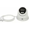 Hikvision kupolas DS-2CD2347G2H-LIUeF F2.8 (balta, 4 MP, 30 m. IR; 30 LED, hibridinė šviesa)
