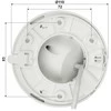 IP KAMERA IPC-HDW1239V-A-IL Išmanus dvigubas apšvietimas – 1080p 2,8 mm DAHUA