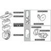 JUDĖJIMO JUTIKLIŲ RUTULINĖS RANKENOS MODULIS BRACKET-E-5 SATEL
